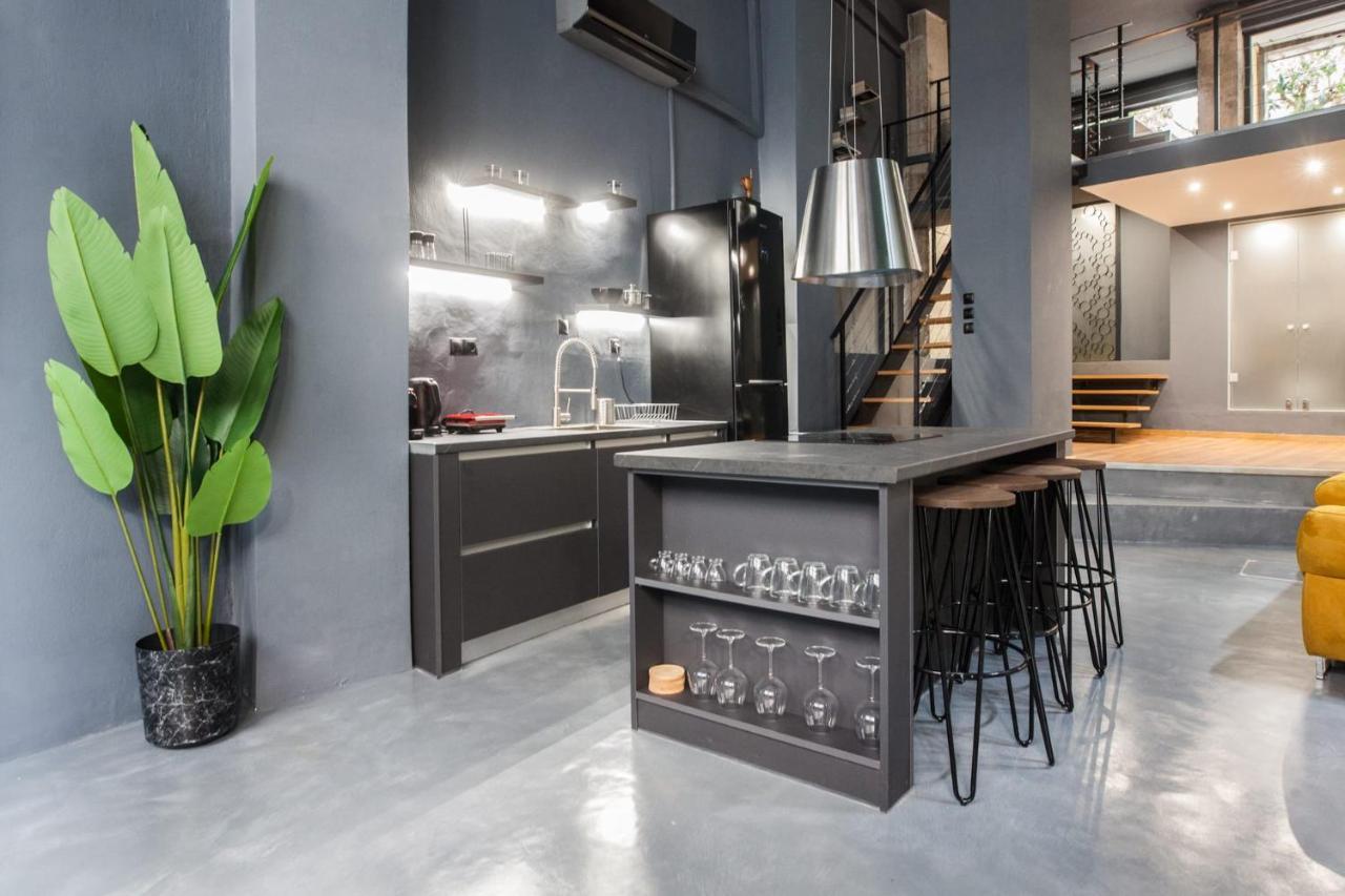 Trendy Industrial Apt Next To Museum Of Acropolis Atenas Exterior foto